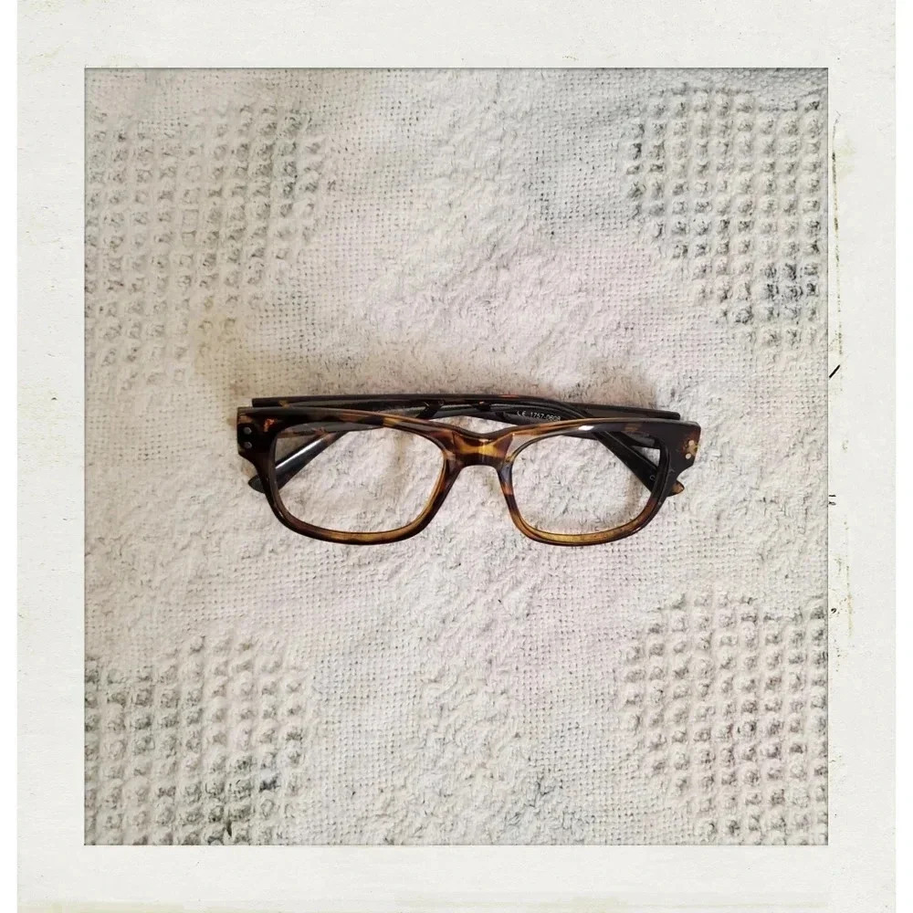 Dark Brown Turtoise Thick Rim Casual Eye Glasses